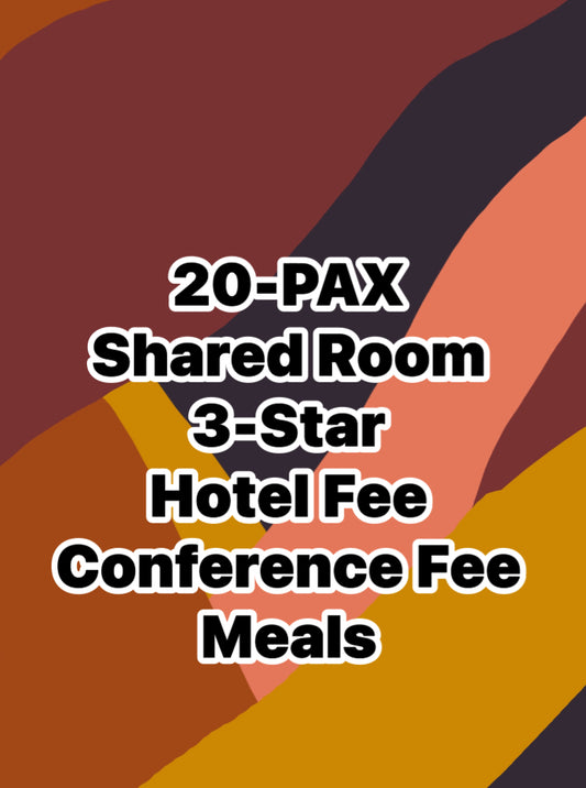 20 Pax Same Gender Room (3-STAR) 20人共享间（3星）