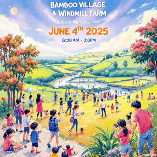 JUNE 4 ECO TOUR OUTING 环保一日游 6月4号 8点半-下午3点