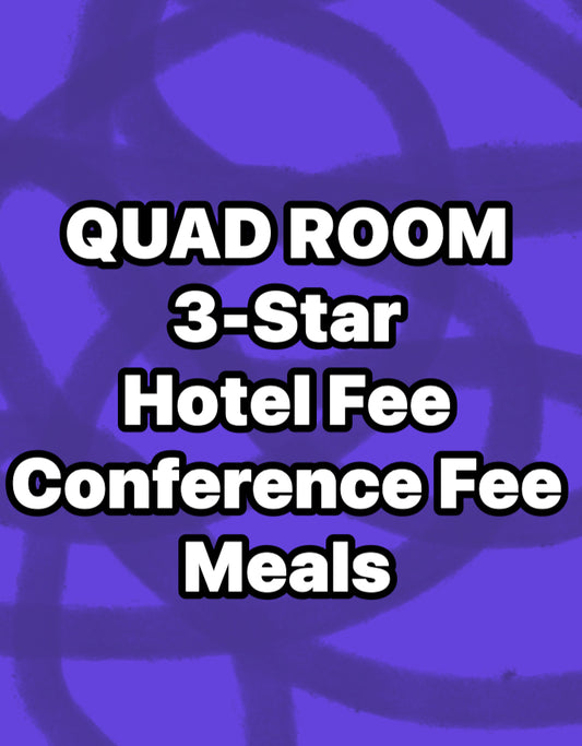 Quad Shared Room (3-STAR)  四人共享间